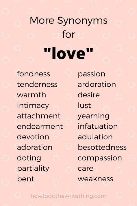 More Synonyms for "love" | Writing Tips More Synonyms, Synonyms For Love, Better Writing, Writing Inspiration Tips, Love Writing, Writing Prompts For Writers, Writing Dialogue Prompts, Essay Writing Skills, Writing Motivation