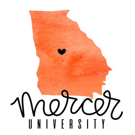 Mercer University Linen Board, Tailgating Ideas, College Necessities, Mercer University, Faith Board, University Dorms, Alpha Gam, Math Place Value, University Graduation