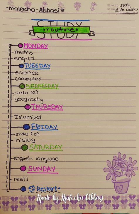 •Made by Maleeha Abbasi •I made this for myself as a schedule to study or else I would have spent my whole holidays doing nothing and achieving nothing :) •Also I have written 'rest' on Sunday because I need to rest •Thank you for your support Study Schedule Journal, Holiday Study Routine, Holiday Study Schedule, Sunday Study Routine, Sunday Schedule, I Need To Rest, Study Routine, Today's Schedule, Study Schedule