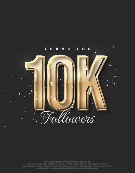 Luxury gold design saying 10k followers. 10 K Followers, 10k Followers, Photo Pose For Man, Photo Pose, Parks And Recreation, Poses For Men, Vector Pattern, Gold Design, Photo Poses