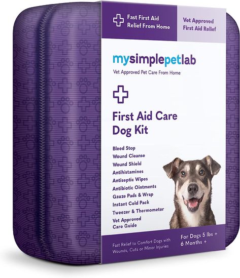 MySimplePetLab Dog First Aid Kit | First Aid Dog Travel Accessories | Dog Medical Kit | Dog Essentials Mini First Aid for Wounds, Cuts, or Minor Injuries #Ad Dog First Aid Kit, Pet First Aid Kit, Car Makeover, Dog First Aid, First Aid For Kids, Dog Travel Accessories, Medication For Dogs, Dog Essentials, Pet Wellness