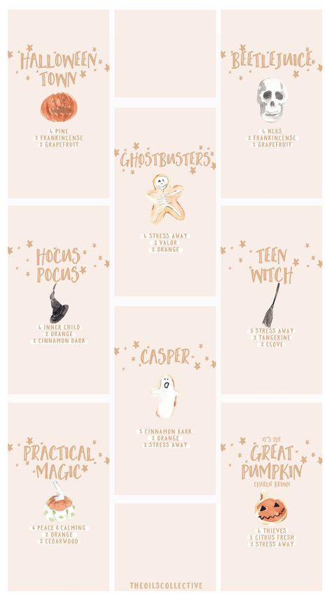 Diffuser Blends Young Living, Hocus Pocus Witches, Doterra Essential Oils Recipes, Halloween Movie, Diffuser Blend, Young Living Oils, Practical Magic, Halloween Movies, Doterra Essential Oils