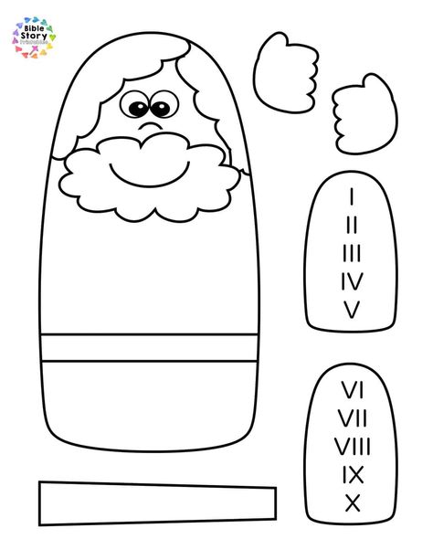 Moses And The 10 Commandments Preschool Craft, Moses And The Ten Commandments Craft Preschool, Preschool Ten Commandments Craft, Moses And 10 Commandments Craft, Moses And The Ten Commandments Craft, Moses Ten Commandments Craft, Moses 10 Commandments Craft, Ten Commandments Craft For Kids, 10 Commandments Craft Preschool