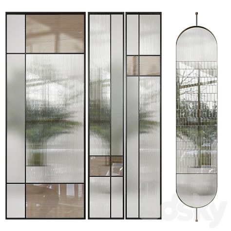 3d models: Miscellaneous - Partition French Screen Doors, Dermatologist Clinic, French Doors With Screens, Conceptual Model, Conceptual Model Architecture, Glass Partition Wall, Partition Door, Model Architecture, Glass Structure