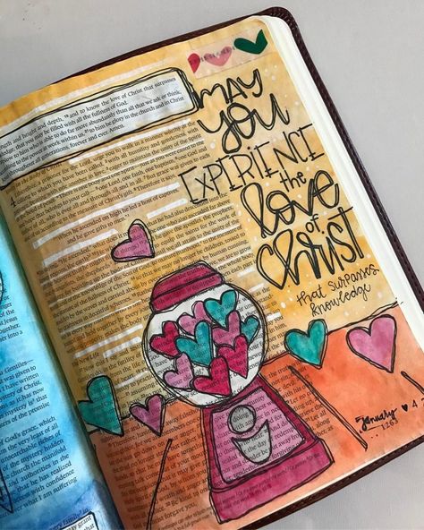 Bible Journaling Ideas, Journaling Printables, Bible Journaling Printables, Bible Journaling For Beginners, Bible Journaling Supplies, Creative Bible, Bible 2, Prayer Journaling, Cute Bibles