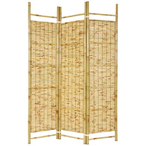 Oriental Furniture Burnt Bamboo Room Divider Shoji Screen Room Divider, Chinese Room Divider, Shoji Room Divider, Metal Room Divider, Fabric Room Dividers, Portable Room Dividers, Glass Room Divider, Bamboo Room Divider, Sliding Room Dividers