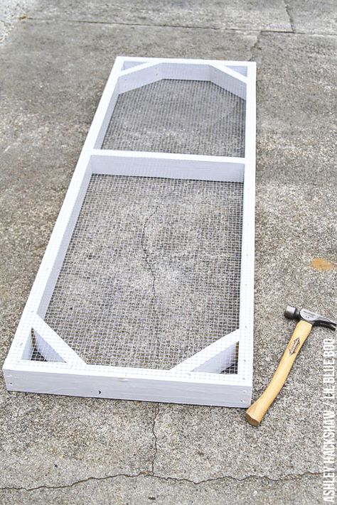 Plans For Chicken Run, Pergola Chicken Run, Concrete Floor Chicken Run, How To Make A Chicken Coop Door, Chicken Coop Screen Door Diy, How To Attach Hardware Cloth To Chicken Coop, Attaching Hardware Cloth To Chicken Run, Diy Chicken Run Door, Doors For Chicken Coop