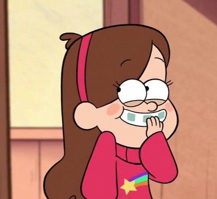 Mabel Pines, Gravity Falls, Gravity, Brown Hair, Tumblr, Hair, Pink