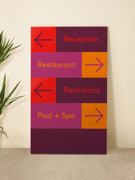 OYO | COLLINS Arrow Signage, Directory Signs, Event Entrance, Wayfinding Signage Design, Arrows Graphic, Wayfinding Signs, Retail Signage, Wayfinding Design, Directory Design