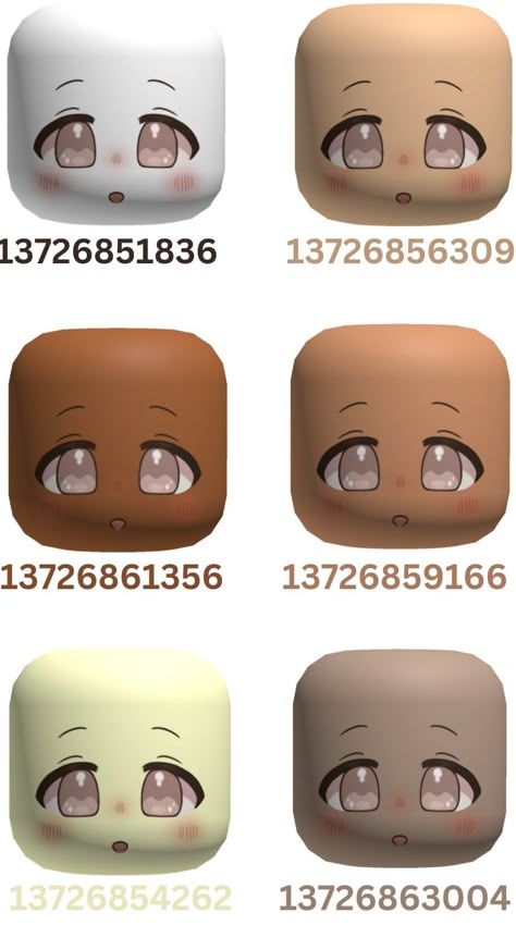 Roblox Cute Face Codes, Cute Roblox Faces Codes, Chibi Face, Baby Boy Cards, Bloxburg Decals Codes, Roblox Guy, Coding Clothes, Bloxburg Decal Codes, Cute Face Mask