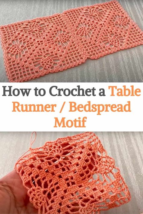 Crochet Table Cloth, Crochet Tablecloth Pattern, Free Crochet Doily Patterns, Crochet Table Runner Pattern, Fillet Crochet, Crochet Table, Crochet Table Runner, Crochet Simple, Table Runner Pattern