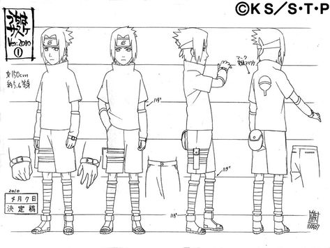 Sasuke Genin, Naori Uchiha, Sketch Naruto, Art Vampire, Character Turnaround, Dengeki Daisy, Masashi Kishimoto, Naruto Sketch Drawing, Naruto Vs Sasuke