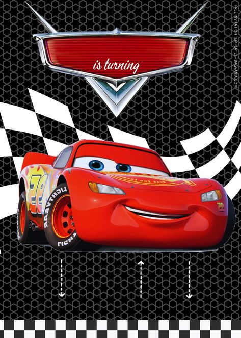 FREE Racing Disney Cars Birthday Invitation Templates | FREE Printable Birthday Invitation Templates - Bagvania Lightning Mcqueen Invitation Templates, Cars Theme Invitation Template, Cars Birthday Invitations Free Template, Lightning Mcqueen Birthday Invitations, Cars Invitation Template Free Printable, Car Birthday Invitations Free, Car Birthday Party Invitations, Pixar Cars Birthday, Cars Invitation