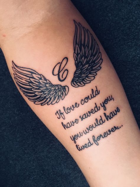 Tattoo Ideas To Get For Your Grandma, Memories Tattoo Grandma, Tattoos For A Lost Loved One Mom, Sleeve Tattoos For Lost Loved Ones, Angel Rip Tattoo, Memorial Hand Tattoos For Women, Tattoo Ideas For Women Unique Meaningful, Remembrance Tattoo Ideas Brother, In Memory Of My Brother Tattoo