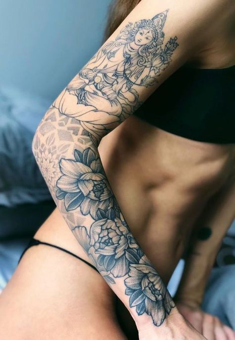 Tato Nama, Tato Henna, Marvel Tattoos, Geometry Tattoo, Elbow Tattoos, Inspiration Tattoos, Floral Tattoo Sleeve, Cat Tattoos, Tato Lengan