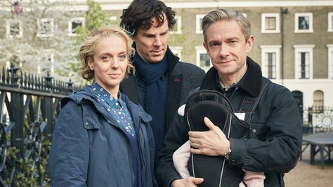 Did you catch them all? Sherlock Season 4, Mary Watson, Amanda Abbington, Benedict Sherlock, Benedict And Martin, So Confused, Jim Moriarty, Mrs Hudson, Mark Gatiss