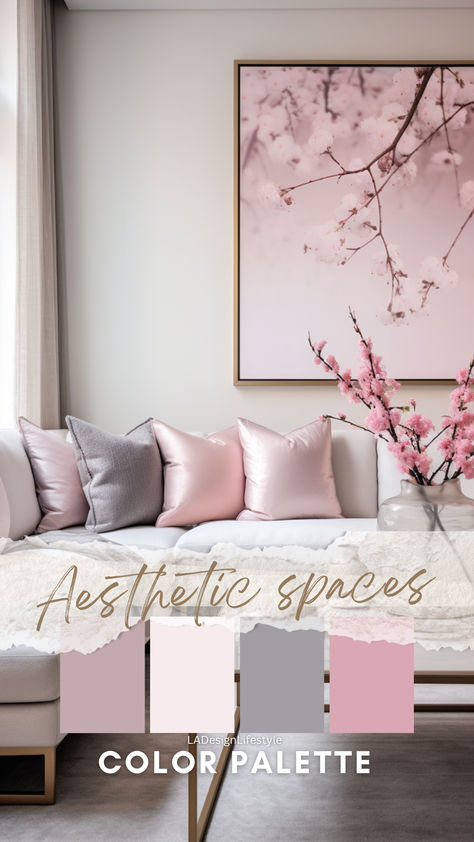 Spruce up your home for spring with our latest post! Discover how to effortlessly incorporate hints of pink into your decor for a fresh and vibrant space. From soft furnishings to floral accents, bring the beauty of the season indoors. Read more for stylish inspiration! #SpringDecor #HomeInspiration #PinkDecor #HomeDecorTips #AestheticDecor #RoomDecoration #HomeDecorIdeas #InteriorDesign #DIYDecor #MinimalistDecor #BohoDecor #decorgoals #decorinspo #organicmodern #organicmoderndesign Pink Bedroom Accessories, Decorating For Spring, Blush Pink Bedroom, Decorating A Bedroom, Stylish Inspiration, Garden Chic, Aesthetic Color, Aesthetic Space, Spruce Up Your Home