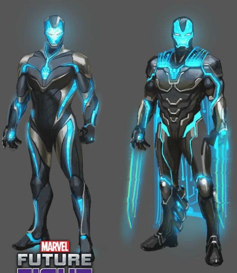 Iron Man Oc, Iron Man Redesign, Ironman Suit Design Concept Art, Iron Man Suit Concept Art, Iron Man Space Armor, Iron Man Vibranium Suit, Iron Man Rescue Armor, Iron Armor, Stark Family