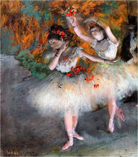 Edgar Degas (1834 - 1917) Obras y apunte biográfico del artista Degas Ballerina, Two Dancers, Edgar Degas Art, Degas Paintings, Harvard Art Museum, Ballerina Art, Edgar Degas, Painting Reproductions, Art Plastique