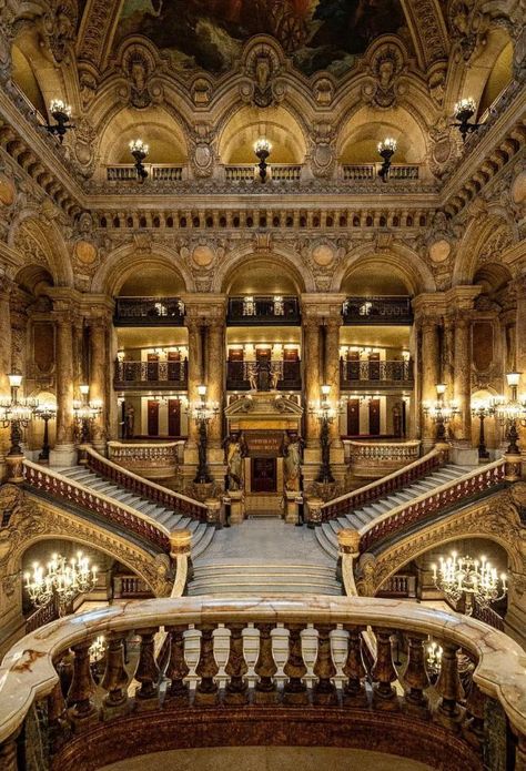 Hungarian State Opera House, European Photography, Opera Garnier Paris, Opera Paris, Storm And Silence, Fashion Writer, Architecture Baroque, Dream House Aesthetic, Opera Garnier