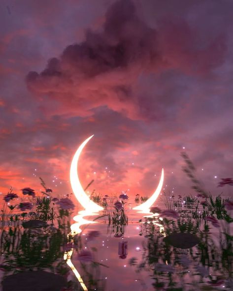 Magic Moon Aesthetic, Moon Aesthetic Pfp, Shu Qui, Pink Moon Aesthetic, Peaches Aesthetic, Moonlight Aesthetic, Moon Pfp, Letter Poster, Motion Wallpapers