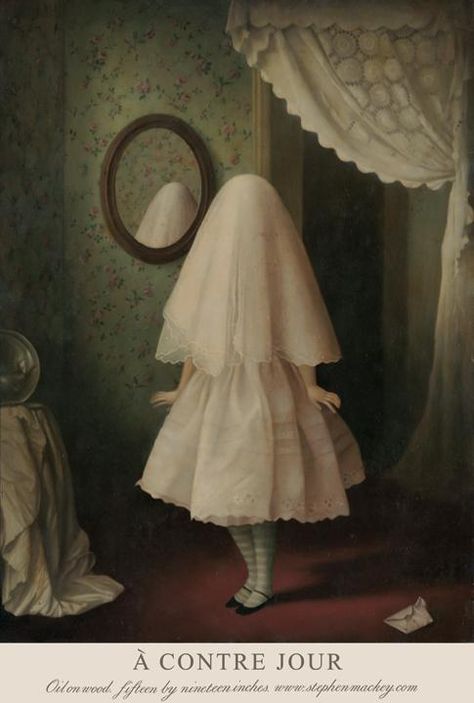 No more face book I saidc.c @Molina_Ergueta #StephenMackey pic.twitter.com/3QoBQyH33q Stephen Mackey, Michael Sowa, Images Terrifiantes, Mark Ryden, Lowbrow Art, Creepy Art, Pop Surrealism, Weird Art, Gothic Art