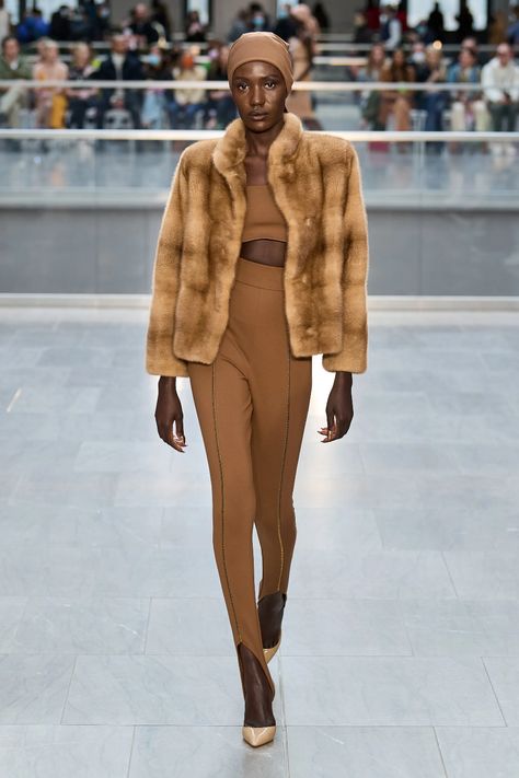 Victor Glemaud Fall 2022 Ready-to-Wear Collection | Vogue Victor Glemaud, Mink Jacket, Fashion Diary, Mink Fur Coat, New York Fall, Fall 2022, Mink Fur, Fashion Show Collection, Fur Jacket