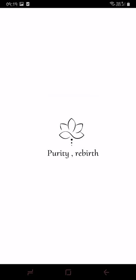 Purity Tattoo, Rebirth Tattoos, Rebirth Tattoo, Symbol Tattoos, Simplistic Tattoos, Mini Tattoos, Minimalist Tattoo, I Tattoo, Small Tattoos