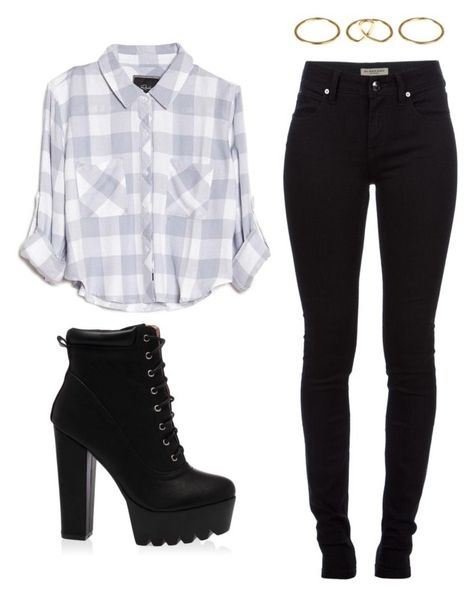 Comfy Flannel Outfit, Polyvore Outfits Winter, Polyvore Outfits Casual, Dress Outfits Polyvore, Polyvore Outfits Fall, Outfit Polyvore, Tween Outfits, Teenager Outfits, The Vampire Diaries