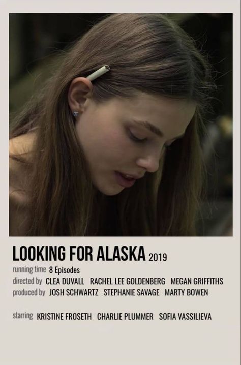 This Is Where I Post From, Looking For Alaska Poster, Alaska Movie, You Poster, Film Tips, Alaska Young, Classic Films Posters, Something Just Like This, Iconic Movie Posters