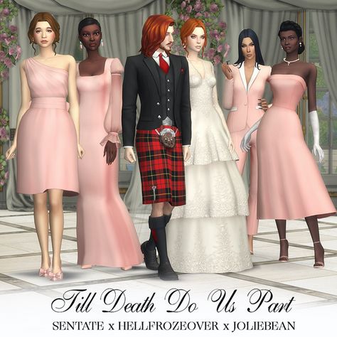 Sims 4 Wedding Dress, Sims4 Clothes, Best Sims, Fishtail Dress, Sims 4 Cas, Wedding Dress Couture, Virtual Fashion, Couture Wedding, Sims 4 Clothing