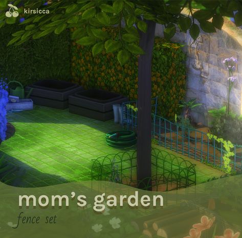 Low Fence, Sims Download, Sims Furniture, Wood Path, Garden Fences, My Saves, Sims 4 Cc Furniture, Metal Fence, Sims 4 Build