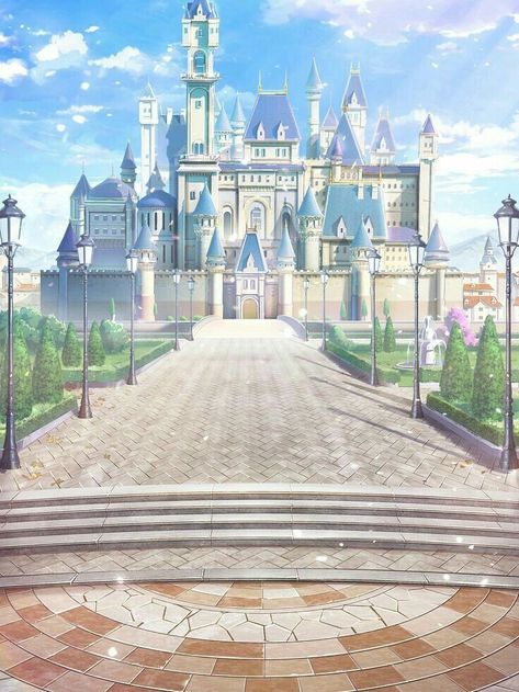 Gacha Kingdom Background, Gacha Life Castle Background, Kingdom Background, Castle Anime, Castle Wallpaper, Gacha Background, Anime House, Gacha Backgrounds, Castle Background