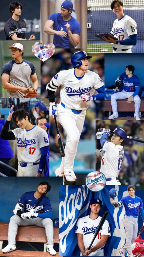 Shohei Ohtani Dodgers, Shohei Ohtani Wallpaper, Hello Kitty Clipart, Baseball Wallpaper, Ohtani Shohei, Baseball Pictures, Sports Boys, Dodgers Baseball, Sport Player