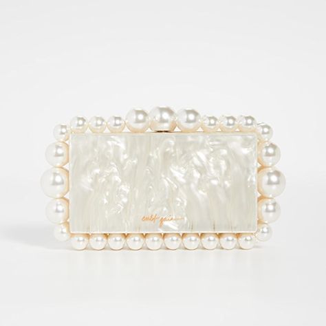 This clutch has been on my wishlist for a while! It’s the perfect clutch to style with your wedding guest dresses. http://liketk.it/2XqOL #liketkit @liketoknow.it #LTKwedding #LTKstyletip #LTKitbag Acrylic Box Clutch, Acrylic Clutch, Box Clutch, Gold Engraving, Pearl Design, Ivory Pearl, Cult Gaia, Engraved Logo, Acrylic Box