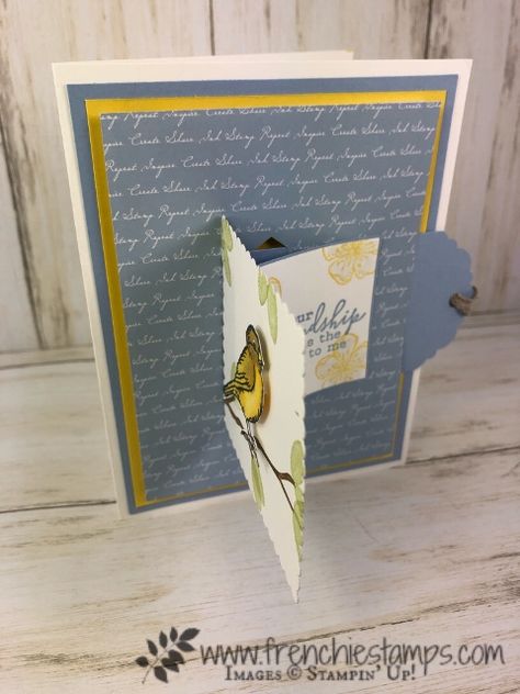 Interactive Card Pull Tab Flap - Frenchie Stamps Pull Out Card Ideas, Pull Tab Cards How To Make, Diy Card Pull Tab, Pull Tab Cards, Interactive Pull Tab Cards, Lawn Fawn Swish And Pop Pull Tab, Scrapbook Pull Tab, Flip Flap Shutter Card, Crafts By Season