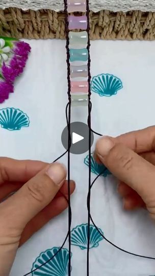 221K views · 1.9K reactions | How to tie a pearl bracelet easily and simply #craft #crafts #diy | Diy Bracelet | Sugartapes · Morning Light (Instrumental) Beaded Projects, Crochet Cross, Crafts Jewelry, Diy Crafts Jewelry, Diy Bracelet, Cord Bracelets, Morning Light, Bead Weaving, Crafts Diy