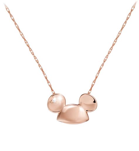 Diamond and 14K Ear Hat Mickey Mouse Ear Hat Necklace  shopDisney #AD, #Ear, #SPONSORED, #Hat, #Diamond, #Necklace Rose Gold Mickey Ears, Mickey Mouse Jewelry, Liquid Glitter Phone Case, Mickey Mouse Ears Hat, Ear Hat, Disney Animators Collection, Mickey Mouse Ears, Ear Hats, Disney Jewelry