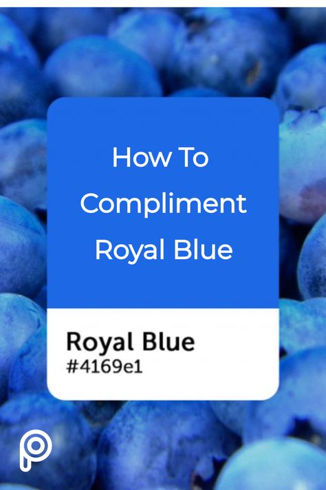 In this article, we’ll dive into the royal blue color code (or royal blue hex code), the royal blue color meaning, colors that compliment royal blue, and alternatives you can use. Then we’ll help you get inspired by showcasing PicsArt’s user-created designs featuring royal blue and give you some guidance to get started. Royal Blue Combination Color, Colors That Go With Royal Blue, Royal Blue Colour Combination, Royal Blue Color Code, Royal Blue Color Combinations, Blue Meaning, Blue Color Meaning, Blue Hex Code, Blue Color Combinations