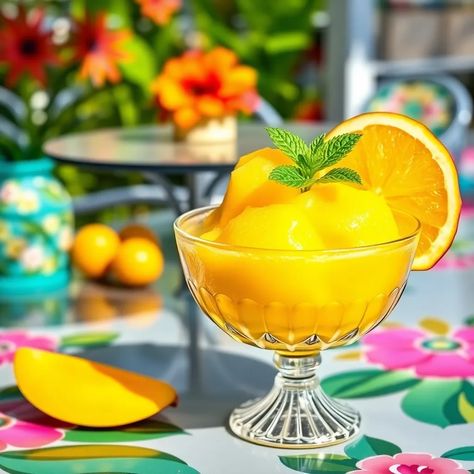 Get ready to dance with this refreshing mango tango sorbet! 🥭🍧 Try this fruity delight today. #SorbetLove #MangoTango Mango Tango, Tango, Get Ready, Make It, Mango