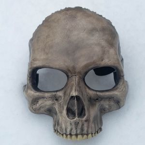 Half Skull Mask, Half Masks, Skull Masks, Half Skull, Cult Leader, Half Mask, Costume Masks, Skull Mask, Halloween Costume Accessories