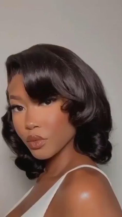 Find Your Perfect Hairstyle Inspiration | Transform Your Look Today Vintage Short Hair, Pressed Natural Hair, Silk Press Natural Hair, Matric Dance, Braiding Styles, Birthday Hairstyles, Short Hair Black, How To Curl Short Hair, Hairstyle Tutorials