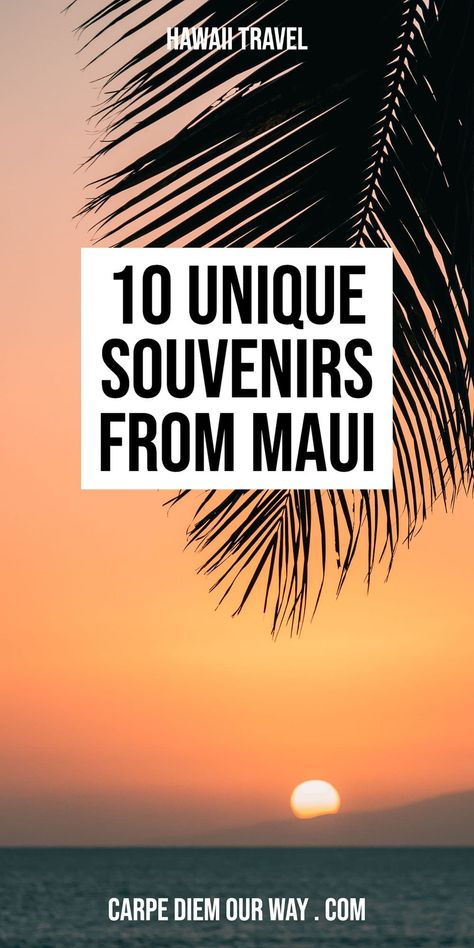 This list of 10 unique souvenirs from Maui will give you plenty of ideas for things to buy on your vacation. It is also full of Hawaiian themed gift ideas. Hawaii Travel | maui travel tips | Things to buy in Maui #maui Kona Coffee Hawaii, Maui Hawaii Honeymoon, Molokini Crater, Hawaii Snorkeling, Hawaii Trip Planning, Maui Snorkeling, Maui Restaurants, Maui Itinerary, Maui Activities