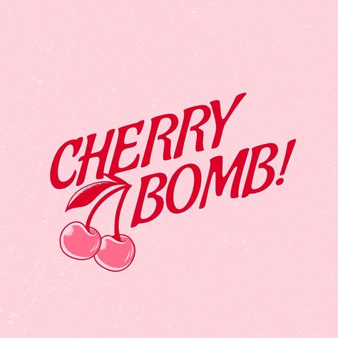 Cherry logo template | free image by rawpixel.com / Aew Cherry Logo, Classy Logos, Restaurant Art, Free Logo Templates, Branding Template, Creative Fonts, Heart Logo, Logo Restaurant, Cherry Bomb