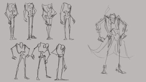 Hunched Over Pose, Back Drawing, About Character, Male Figure Drawing, Figure Reference, Body Reference Poses, Character Poses, Scary Art, Body Drawing