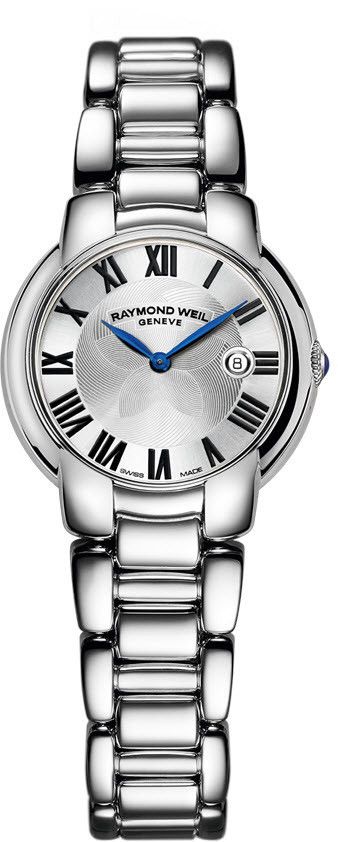 Raymond Weil Watch Jasmine Ladies #bezel-fixed #bracelet-strap-steel #brand-raymond-weil #case-depth-7-75mm #case-material-steel #case-width-29mm #date-yes #delivery-timescale-4-7-days #dial-colour-silver #gender-ladies #luxury #movement-quartz-battery #official-stockist-for-raymond-weil-watches #packaging-raymond-weil-watch-packaging #style-dress #subcat-jasmine #supplier-model-no-5229-st-01659 #warranty-raymond-weil-official-2-year-guarantee #water-resistant-50m Raymond Weil Watches Women, Puccini Opera, Raymond Weil, Swiss Luxury, Modern Watches, Swiss Watch, Watches Women, Watches For Women, Women's Watches