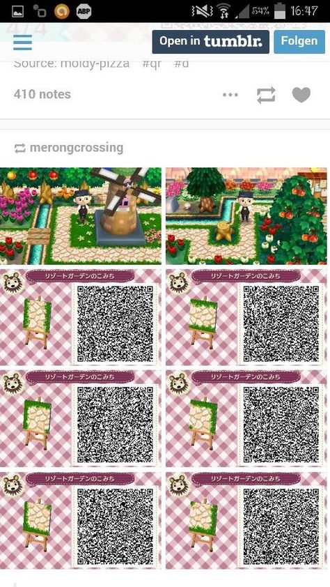 Animal Crossing Town Tune, Acnl Paths, Acnl Qr Codes, Motif Acnl, Animal Crossing 3ds, Ac New Leaf, Animal Crossing Qr Codes Clothes, Qr Codes Animal Crossing, Post Animal