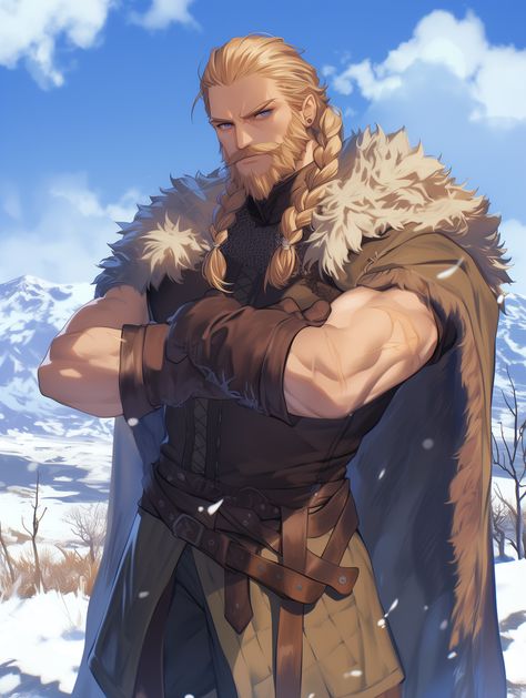 Pastor Character Design, Hag Character Art, Old Man Warrior, Viking Man Art, Viking Character Design Male, Viking Oc Male, Dnd Viking, Viking Character Design, Viking Oc