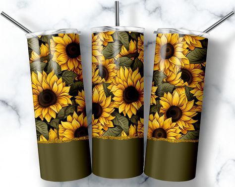 Sunflower Tumbler, Sublimation Tumbler Designs, Star Images, Cute Spring, Sublimation Tumbler, Tumbler Wrap Png, 20 Oz Tumbler, 20oz Tumbler, Tumbler Png