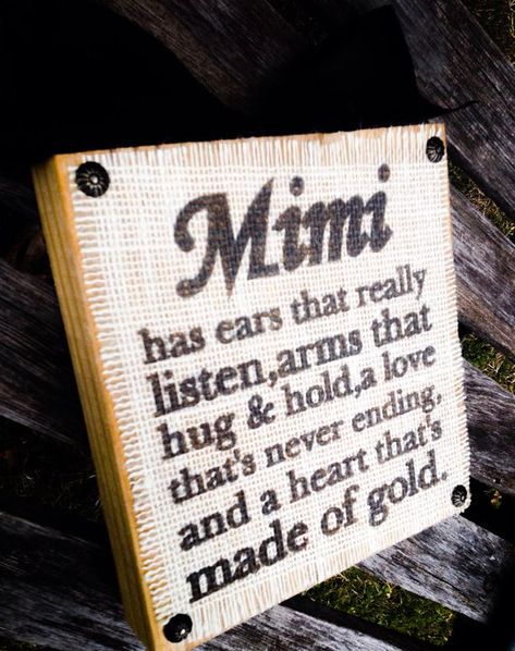 Mimi Quotes, Mimi Gifts, Mimi Love, Gigi Gift, Mimi Gift, Diy Wood Signs, Search Bar, Shelf Sitter, Vinyl Projects